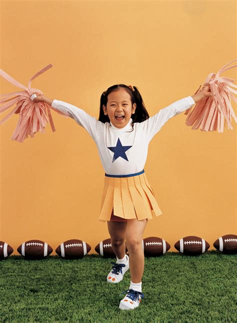 diy cheerleader costume